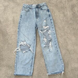PacSun Light Blue Distressed Boyfriend Jeans